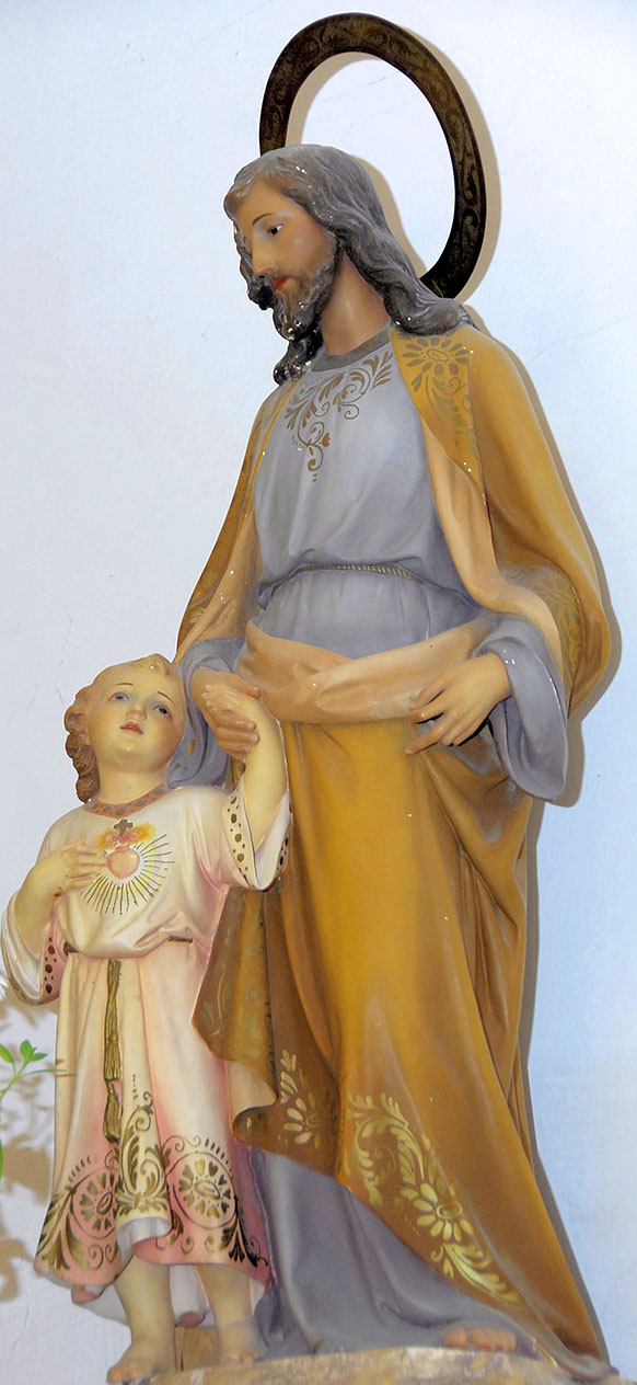 Imagen de San José en la Parroquia de Santa María Magdalena de Burguillos de Toledo