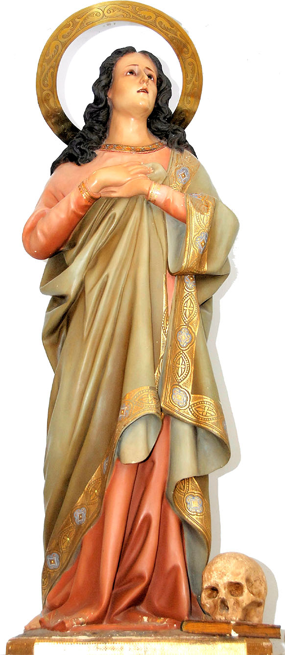 Imagen de Santa María Magdalena, titular de nuestra Parroquia
